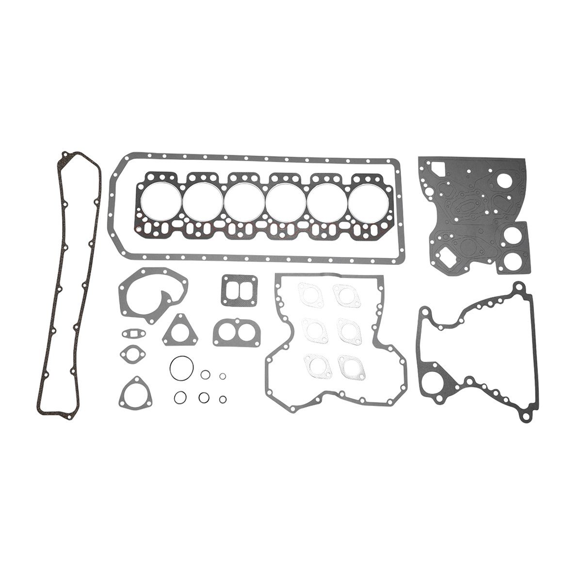 Set garnituri motor pentru John Deere, Renault cod OEM AR102265, AR102268, AR74367, AR79928, AR97180, AR97195, AR97786, RE16923, RE16925, RE37494, RE38858, RE501580, RE527022, 6005024687, RE37494N, TRE38858 Breckner Germany